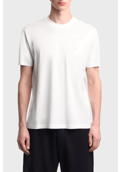 Emporio Armani Erkek T Shirt Em005491 Af24839 U0003 Beyaz Beyaz