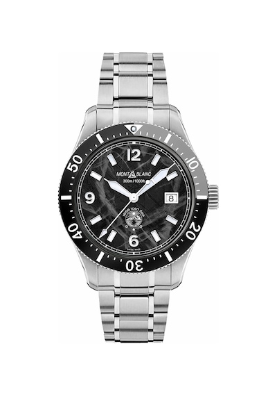 Montblanc 1858 Iced Sea Automatic Date 129371 Altın - Mavi