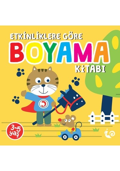 Etkinliklere Göre Boyama Kitabı - Sarı - Yqbx-623125
