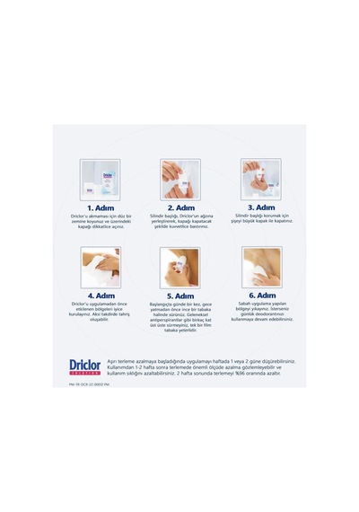 Driclor Antiperspirant Roll-on 20 Ml 2 Adet
