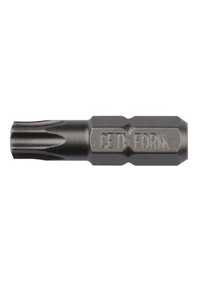 Ceta Form 3 Parça 1/4" TORX Bits Uç - T25 x 25 mm / Kartlı