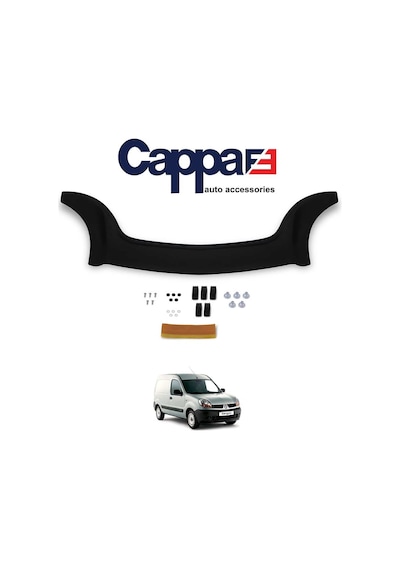 Cappafe Renault Kangoo Ön Kaput Koruyucu Rüzgarlığı 4 Mm Akrilik