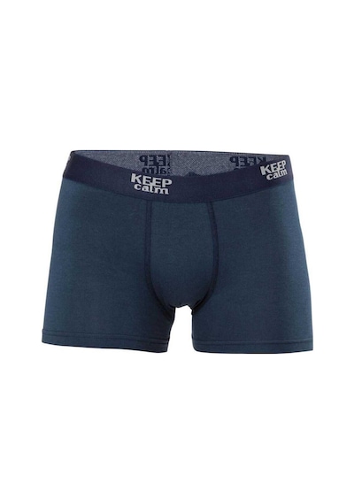 10 Adet Lacivert Renk Likralı Modal Boxer Lacivert