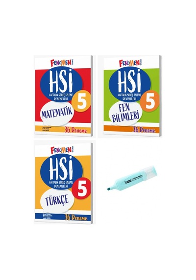 5. Sınıf Hsi Matematik Fen Bilimleri Ve Türkçe 36 Deneme