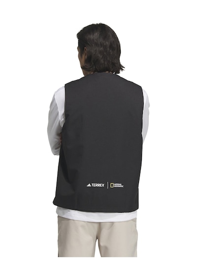 Adidas National Geographic Vest Erkek Outdoor Su Tutmaz Yelek Il8992 Siyah 001