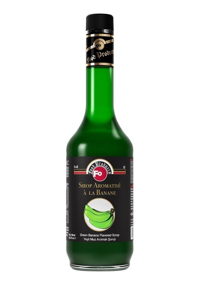 Yeşil Muz Aromalı Şurup 700 Ml Diğer