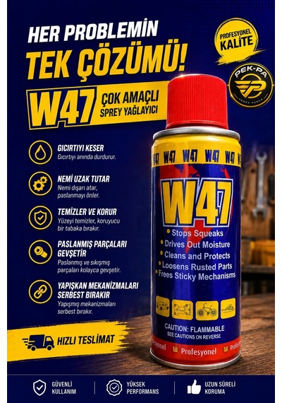 W47 Pas Sökücü - Bakım Spreyi
