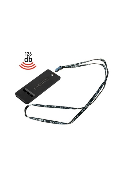 Evolite Rescue 126 Db Deprem Düdüğü Siyah