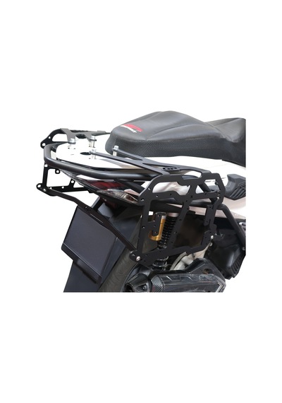 Gp Kompozit Honda Pcx 125 / 150 2018-2026 Uyumlu Yan Çanta Demiri Siyah