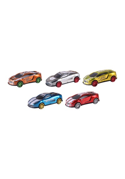 Yarış Arabaları 5 Li Set Karışık Renk Ve Model