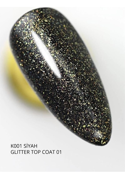Momo Glitter Top Coat No-wipe Gt01 14ml. Diğer