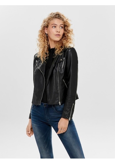 Only ONLGEMMA FAUX LEATHER BIKER OTW NOOS
