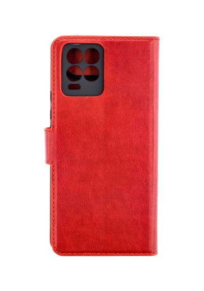 Realme 8 Pro Kılıf Trend S Plus Kapaklı Kılıf - Kırmızı