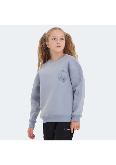 Slazenger LONE Çocuk  Taş Gri Sweatshirt
