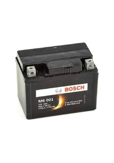 Bosch Yt4l-bs Motosiklet Aküsü M6001