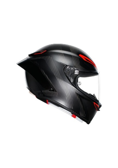 Agv Pista Gp Rr Carbon Motosiklet Kaskı Kırmızı - Siyah