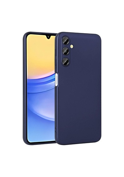 Zore Galaxy A15 Kılıf Ogaa Premier Silikon Kapak - Lacivert