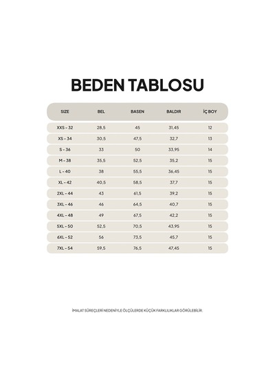 Lcwaıkıkı Petite Mavi Beli Lastikli Kadın Jean Şort