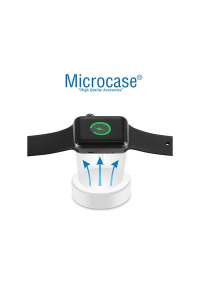 Microcase Apple Uyumlu  Watch Ultra Manyetik Şarj Kablosu 1m AL3073 Beyaz