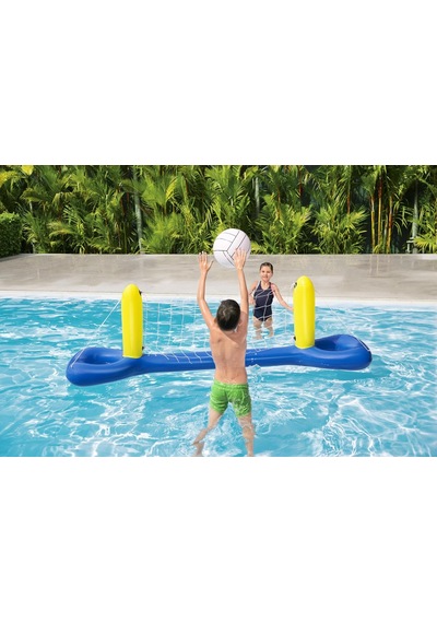 Bestway - Şişirilebilir Voleybol Ağı, 244 X 64 Cm Çok Renkli