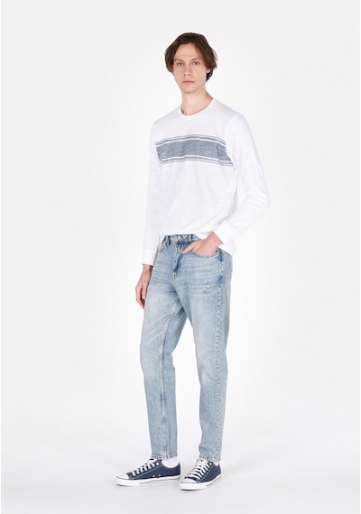 Colin's Colins 054 Neıl Loose Tapered Fit Erkek Mavi Jean Pantolon Cl1074512 Cl1074512 Q1.v1 Dn44218 Denim