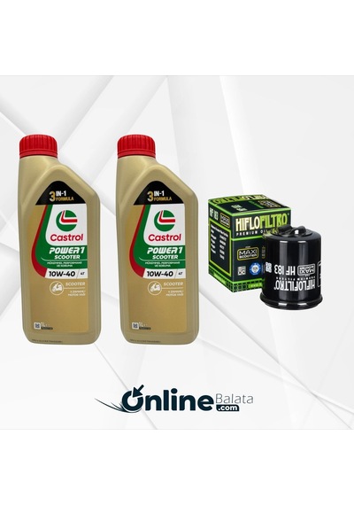 Voge Sr3 250 Castroll Hiflo Filtre Bakım Seti