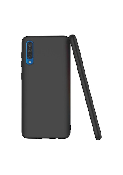 Samsung A50 Uyumlu Darbeye Dayanıklı Silikon Kılıf Siyah
