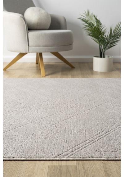 Santana Gri Salon Oturma Odası Çocuk Odası Yatak Odası Halısı Sn424