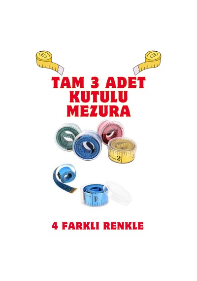 150 Cm Kutulu Mezura Şerit Metre 7 M Diğer