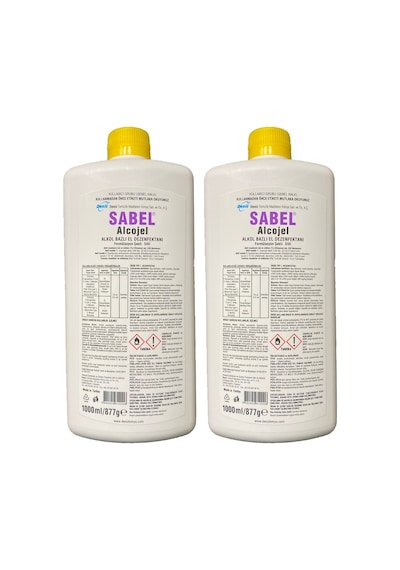 Sabel Alcojel Alkol Bazlı El Dezenfektanı 2 x 1 L