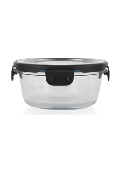 Retro Kilitli Saklama Kabı Yuvarlak 400 Ml-ınox Inox