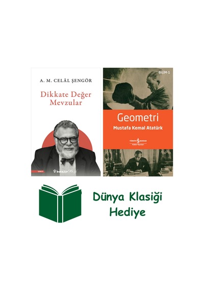 Dikkate Değer Mevzular + Geometri + Dünya Klasiği Hediye
