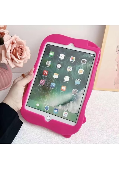 Apple Uyumlu iPad Mini 1 / 2 / 3 7.9 Inç Kılıf Popit Standlı Kılıf - Mavi