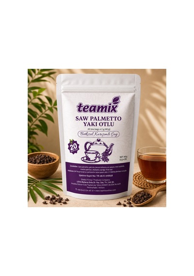 Saw Palmetto Yakı Otlu Çay 20 Süzen Poşet Bitkisel Karışımlı Çay