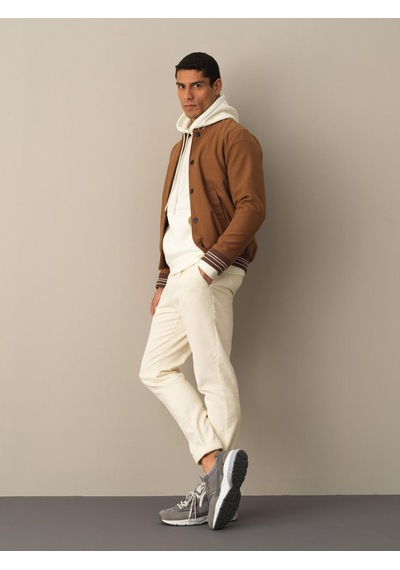 Xint Camel Regular Fit Bomber Yaka Mont 190516