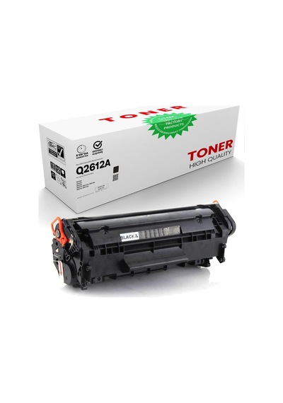 Laserjet Uyumlu Q2612a 1005/1010/1012/1015/1018/1020/1022/2000 Sayfa Kapasiteli Muadil Toner 2
