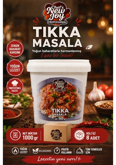 Tikka Masala 1000 G X 8 Adet - 1 Koli Koli Bazlı Avantaj Paketi