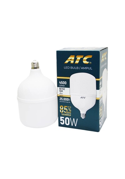 50w Torch Led Bulb Ampul Beyaz E27 Bx40