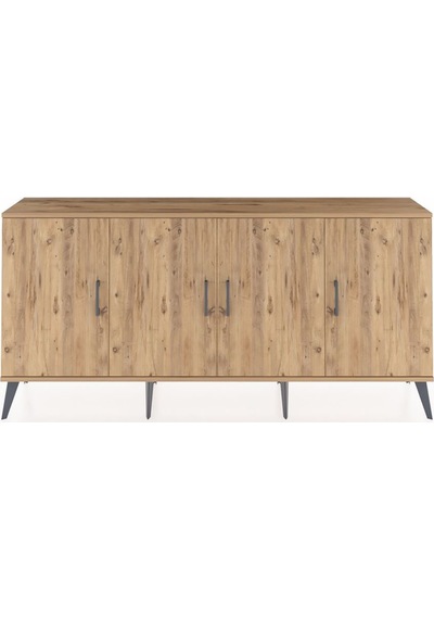 Arges Konsol 3 Raflı 4 Kapaklı 176x30x83 Çam-çam/çam Çam/çam Arges Konsol 3 Raflı 4 Kapaklı 176x30x83 Çam-çam/çam Çam/çam