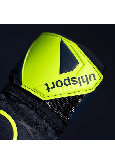 Uhlsport Lacivert - Beyaz - Fosforlu Sarı Kaleci Eldiveni Prediction Supersoft Hn 101133401 Lacivert