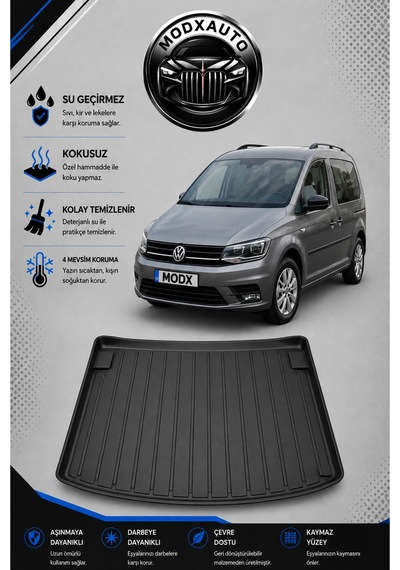 Volkswagen Caddy 2012 Model Araca Özel Bagaj Havuzu Premium A+