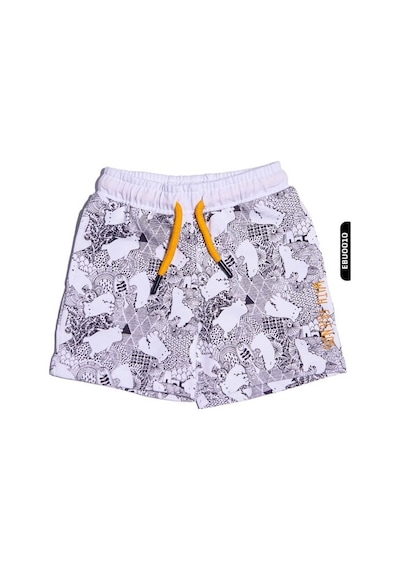 Xo Kids Erkek Bebek Friend Şort 9 Ay - 2 Yaş 62601 Beyaz - Gri