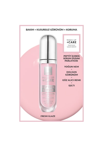 Avon Peptit Serum Lip Gloss Fresh Glaze