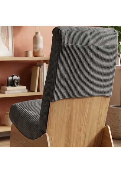Comfort Sallanır Koltuk Tv Koltuğu Sallanan Berjer Sandalye Antrasit