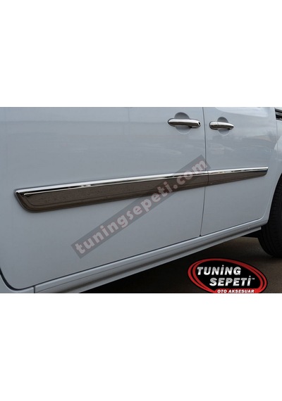 Renault Kangoo 2008 - 2011 Yan Kapı Çıtası Dar Model 4 Prç P.ç.