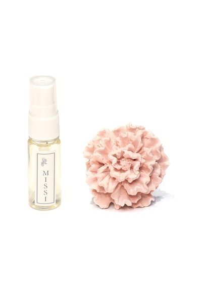 Pembe Karanfil Taşlı Vanilya Sandal Araba/araç Kokusu 20 Ml Esans İle Birlikte