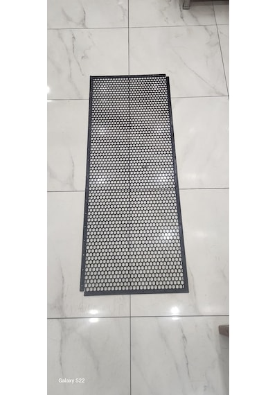 Bal Peteği Abs Plastik Panjur Teli 130x50 Cm Siyah 1 Adet