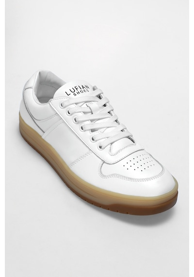 Lufian Omar Erkek Sneaker Ayakkabı Beyaz Beyaz 111230257100500 Beyaz
