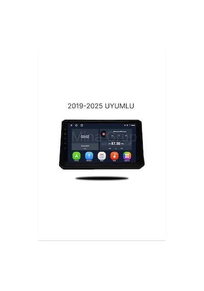 Snp Serisi Toyota Corolla 2019 - 2025 Uyumlu 4-64gb Hafıza Multimedya Sistemi Ve Geri Görüş Kamerası 10"