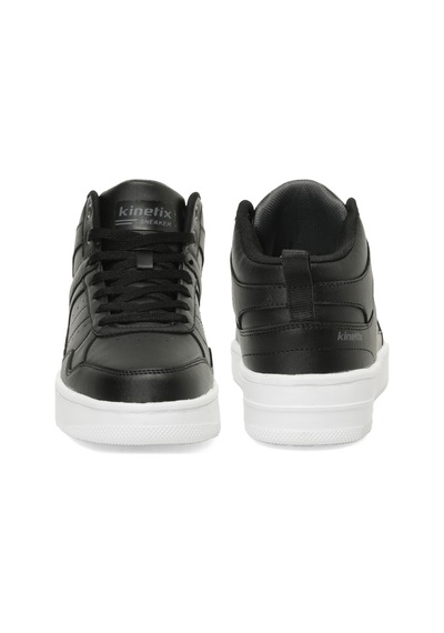 Kinetix Lowner Pu Hı 5pr Siyah Unisex High Sneaker Siyah-k Grı